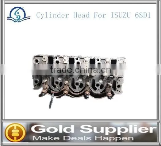 Brand New cylinder head for ISUZU 6SD1 with high quality and most competitive price.