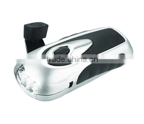 82051#high quality recharge panda cranking flashlight