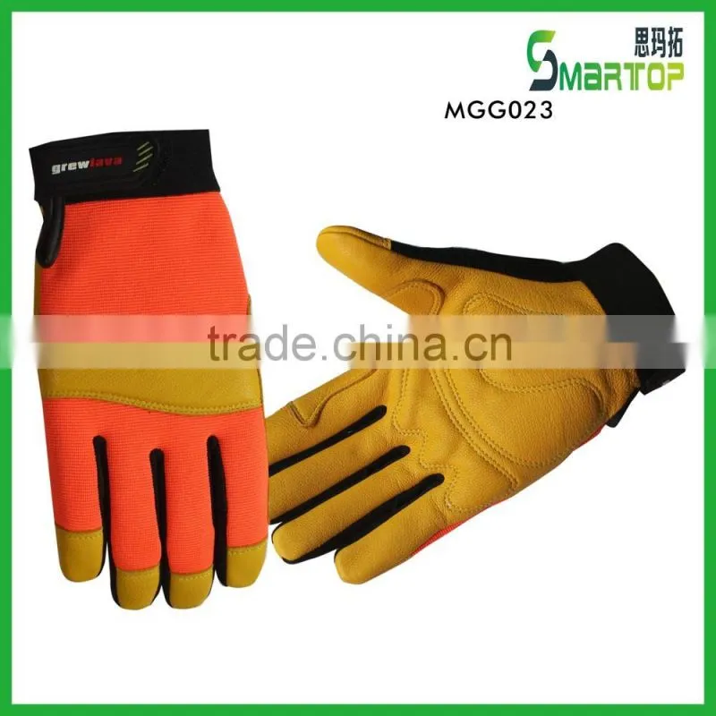 Customized Heavy Duty Anti-Slip pilot leather glove
