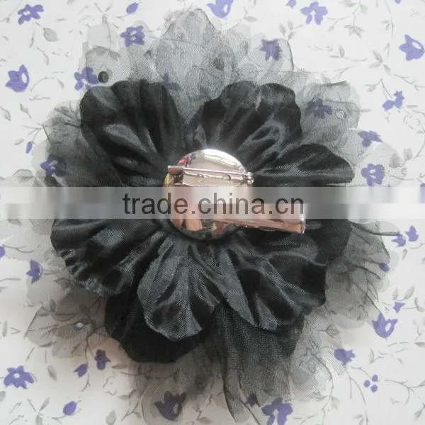 2013 hot chiffon flowers, decorative handmade flowers for dresses,shabby chiffon flowers wholesale,