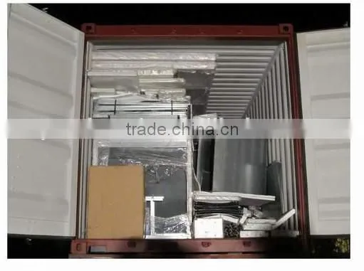4-fold main door spray booth, spray booth drive through