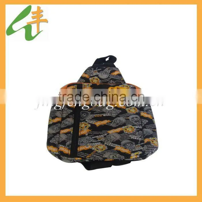 Hot selling sport trendy printing polyester waist bag
