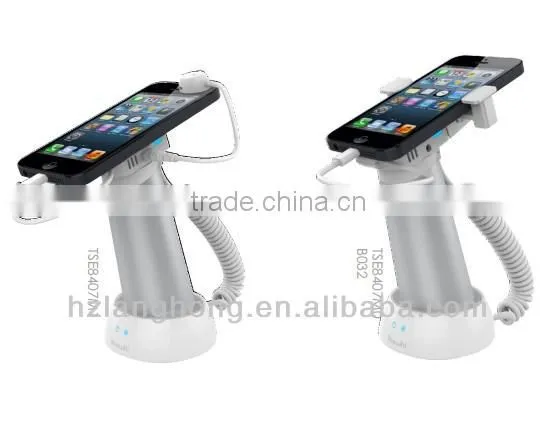 Showhi Electronic store cellphone holder with bracket alarm security display bracket for cell phone TSE8407/TSE8409