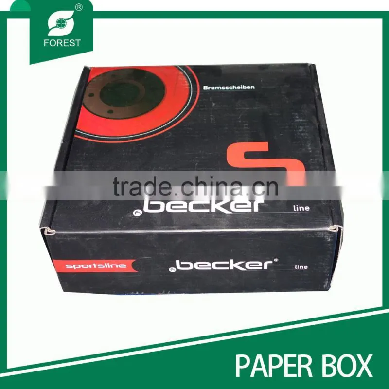 GOOD QUALITY FOLDABLE FULL COLOR PRINTING CARTON FOR BRAKE DISC