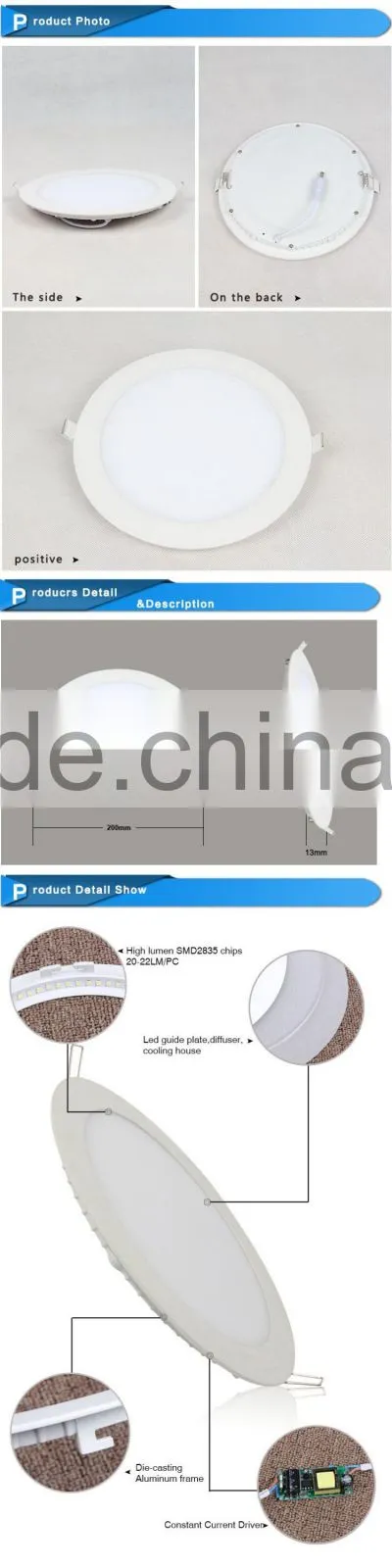 LED light ceiling mounted LED panel light for home decoration ultra thin LED panel light