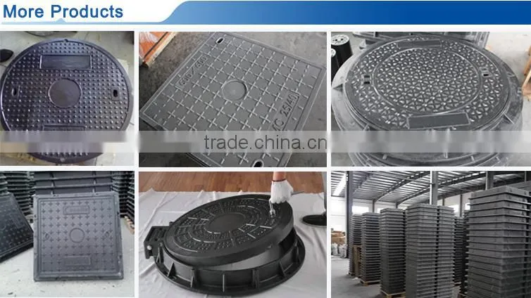 Newest hot sell decorative lockable smc manhole cover