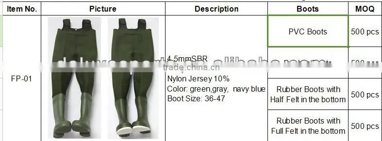 waders,fishing waders,waders for fishing FP-01