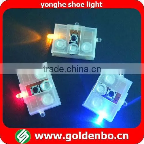 14 years LED flashing light kids shoe decoration