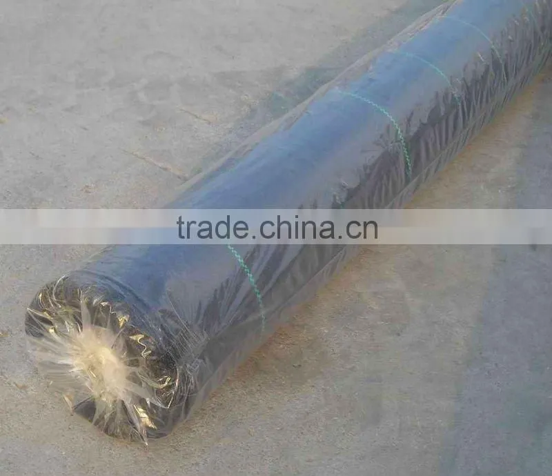 PP/PE black plastic mulch film for agriculture and gardening
