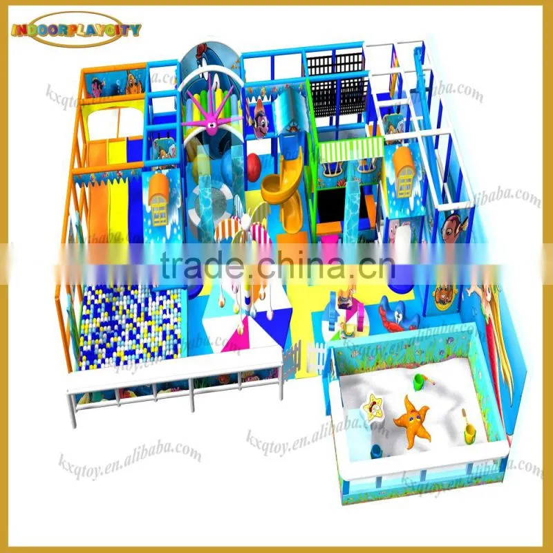 Beautiful Mermaid illustrations Amusement Park/soft indoor playground equipment on sale!