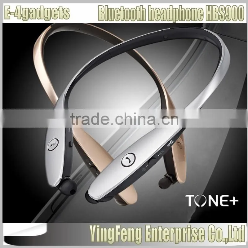 Bluetooth headset HBS-900 CSR 4.0 high quality voice, New handsfree sport wireless headset for iphone for samsung for HTC