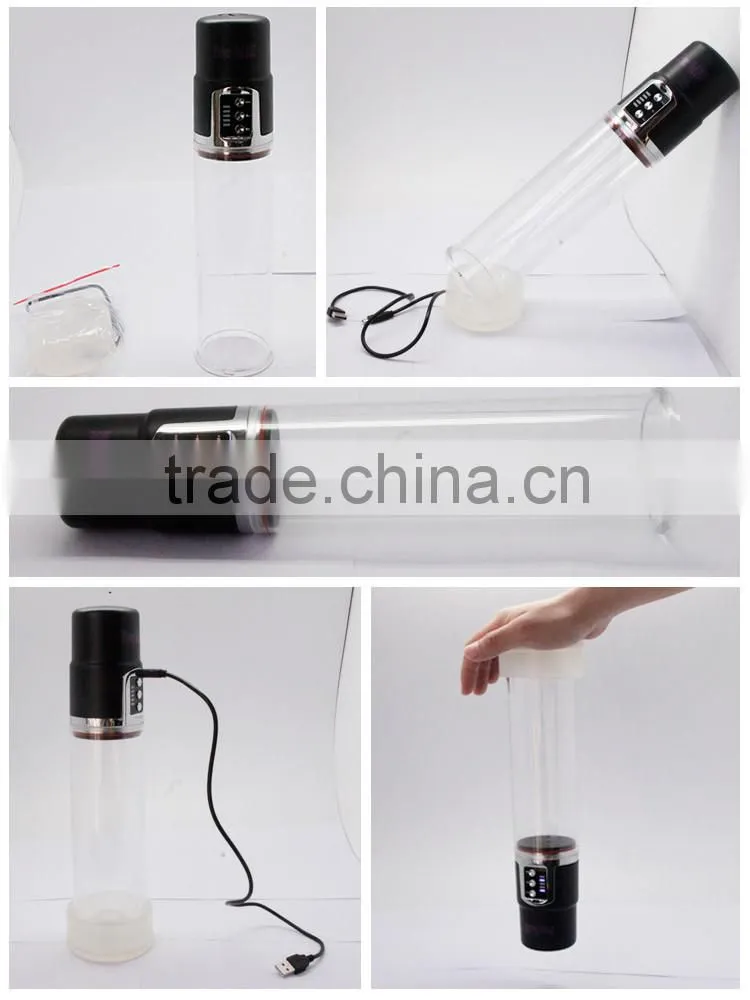 Adult sex product strong cupping therapy penis hardening and enlargement electric vacuum pump