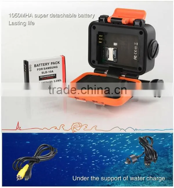 extream sports mini dv full hd 1080P underwater 60m SOOCOO S60 mini action sport camera