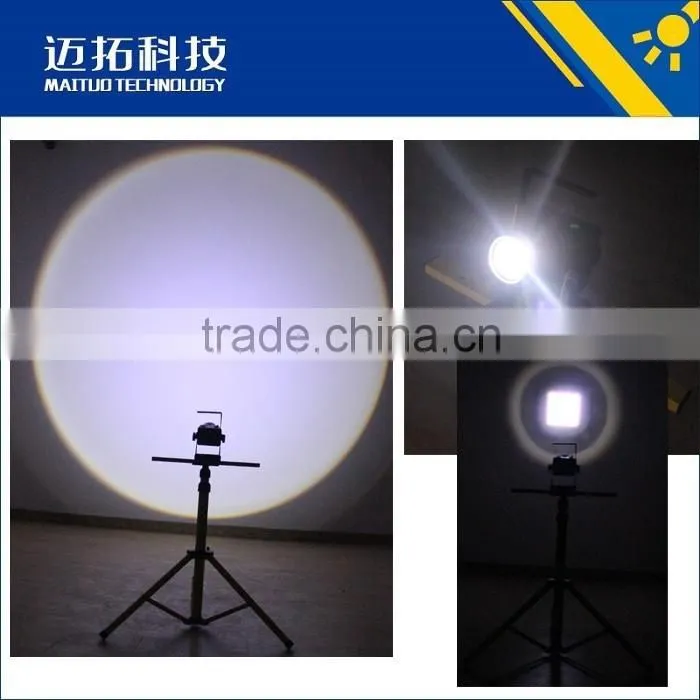 High Power Project Lamp Zoom Focus Rechargeable T6 Led Floodlight
