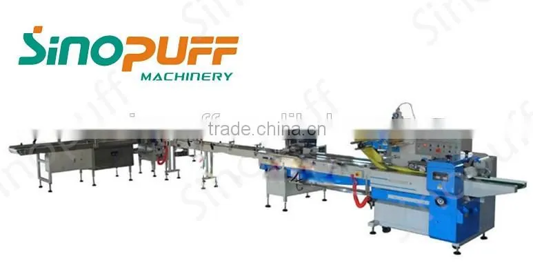 Food cake ice lolly biscuit bread bakery snack packing machine