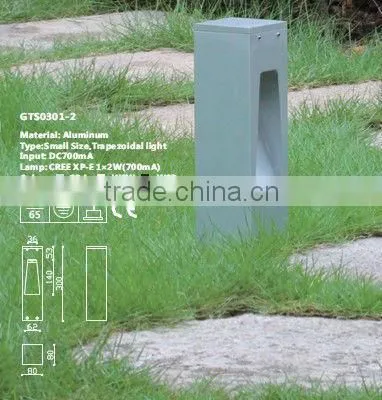 waterproof Small Trapezoidal outdoor garden meadow lighting
