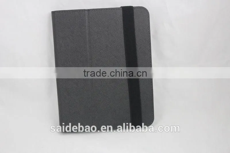 customised gery leather pad cover /PU leather pad case / mobile phone bags