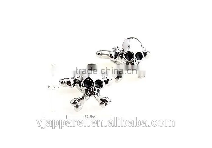 Silver Skull Cufflinks
