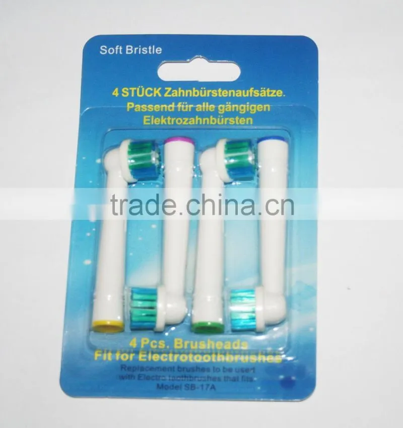 Top grade oral electric toothbrush head B toothbrush changeable head