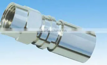 F compression connector