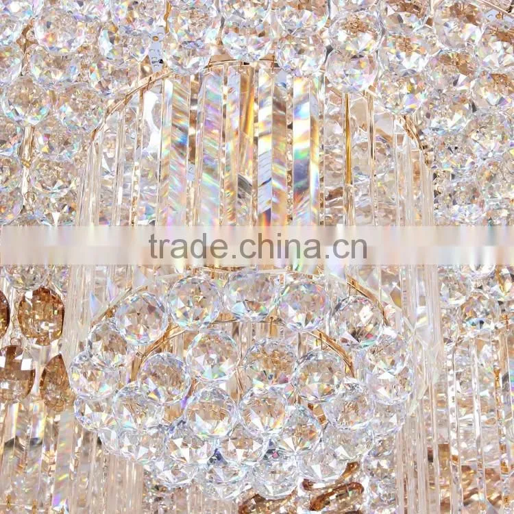 Large Chandelier Suspended LED Ceiling Light Fixtures China with Romote Control