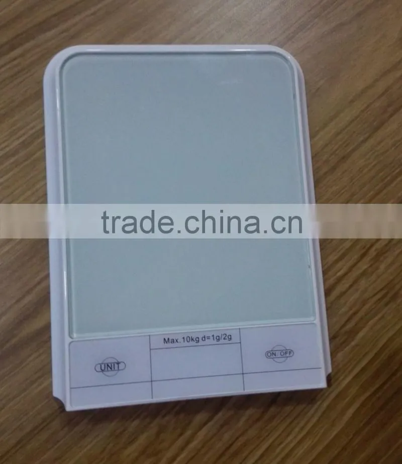 2016 new design OEM kitchen food scale10kg/2g model K29-04