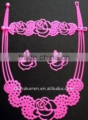silicone bead necklace