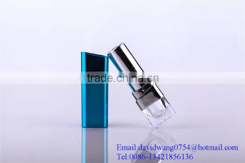 Round Plastic Lipstick case with window-K01