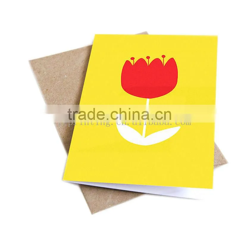 Custom high quality Christmas card new year greeting card printing