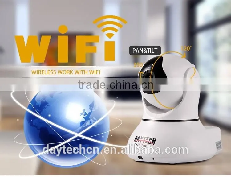 H.264 720P Night Vision Pan/Tilt Function high definition ip camera
