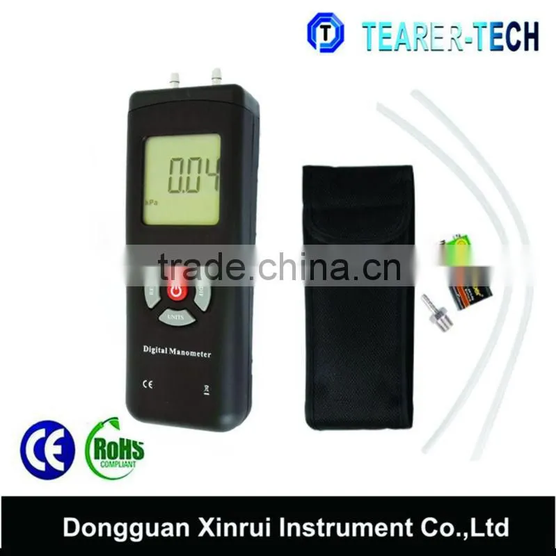 Digital LCD Air Pressure Meter Manometer Gauge Differential Measure Max 10Psi (TL-102)