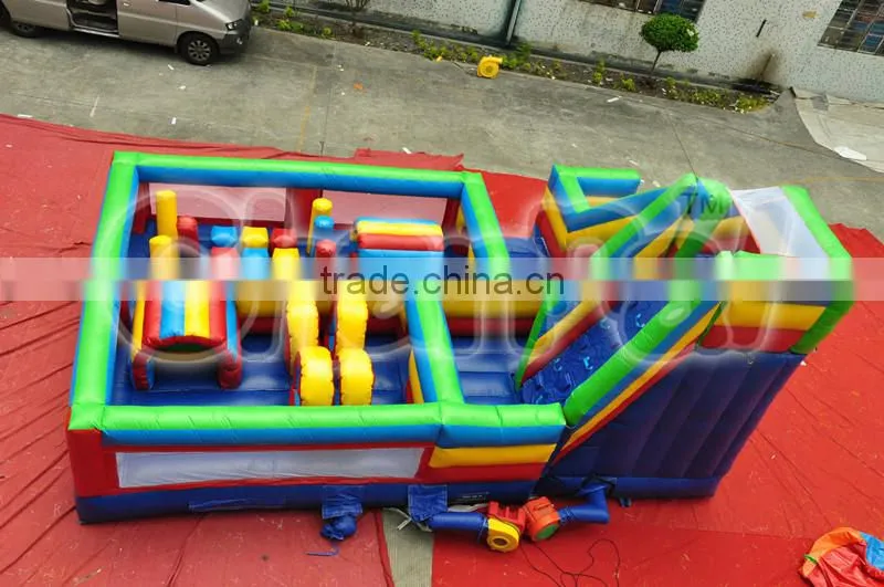 Kids air bouncer inflatable jumping trampoline