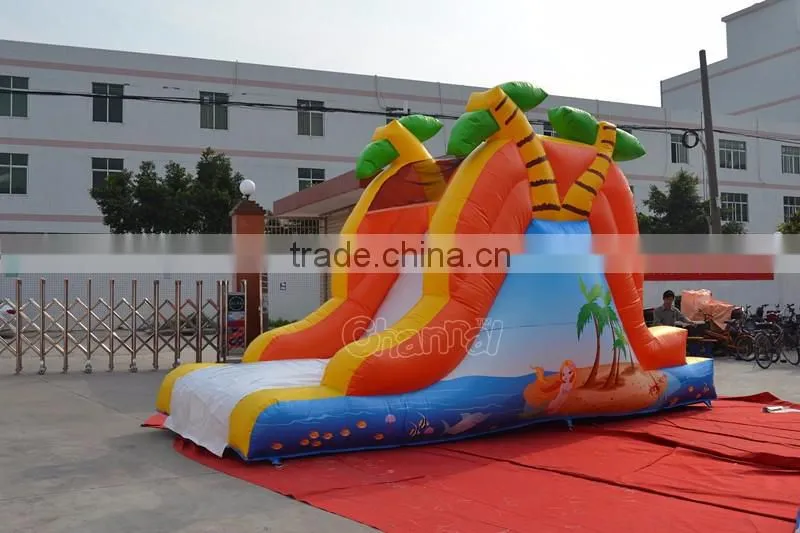 mermaid beach water slide inflatable backyard water slides for kids
