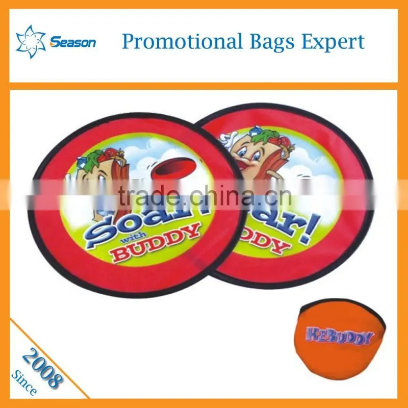 China Alibaba foldable fan frisbee silicone frisbees
