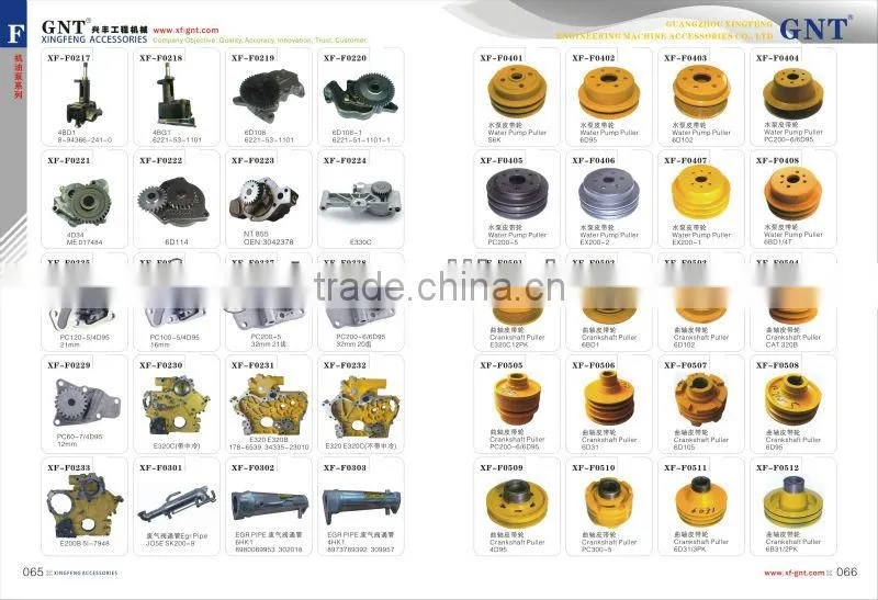 PC200/220-6/7 6D102 Belt Tensioner 6731-61-4510 3194086 for excavator