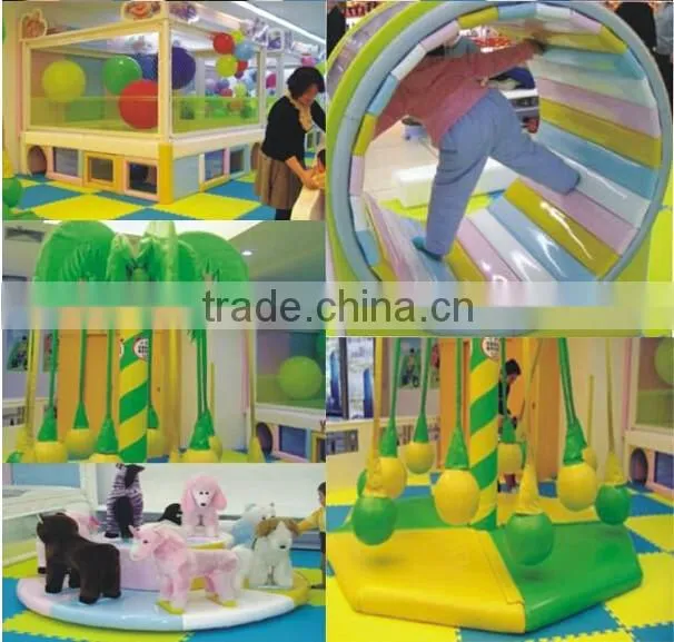 Kaiqi Updated PVC Indoor Playground Equipment TQB0125A