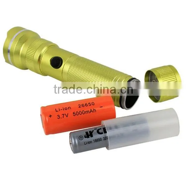 10W c-ree led Rechargeable Torch Light USB Rechargeable Flashlight Long Distance