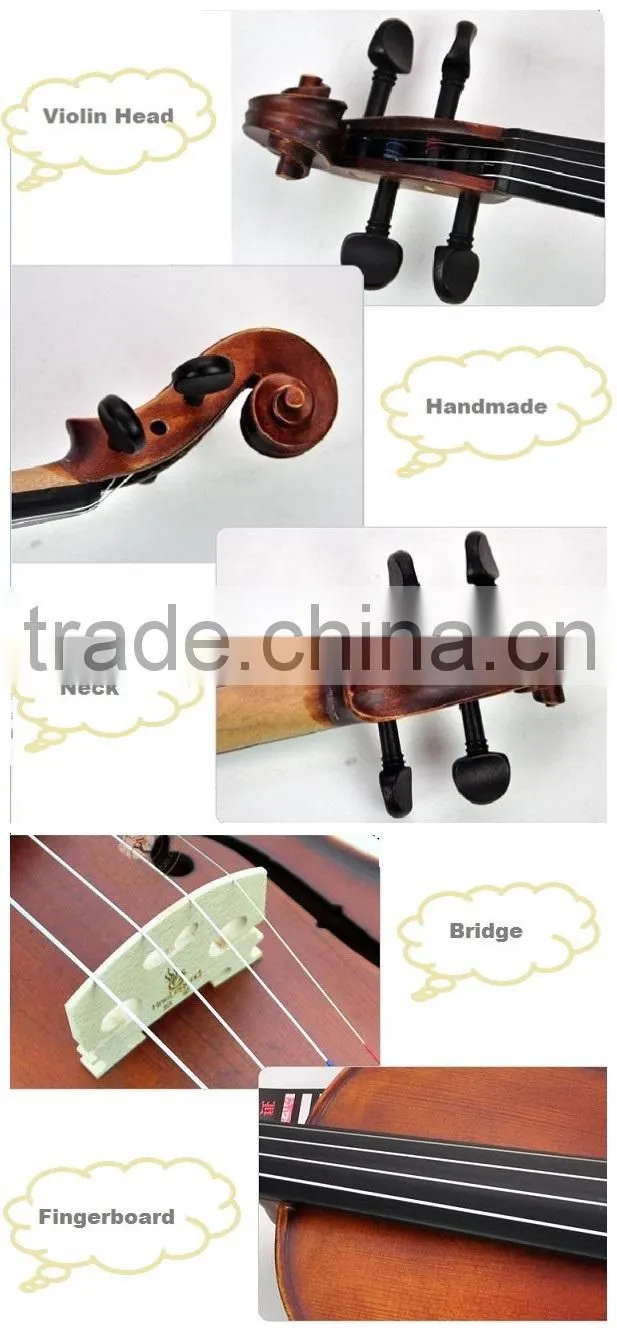 Wholesale Best Quality Eco-Friendly Unique Design New Fashion Violin Parts