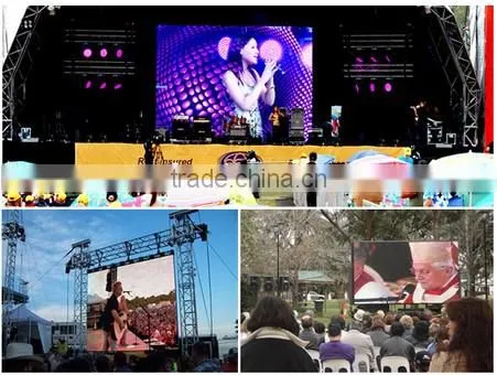 shenzhen factory price led video wall full color P5 outdoor rental led display
