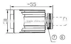 Large Series, Lock Bayonet Type, IP67&IP68, Waterproof Connector