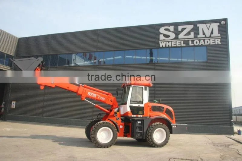 Telescopic boom wheel loader 5 m dumping height T3000