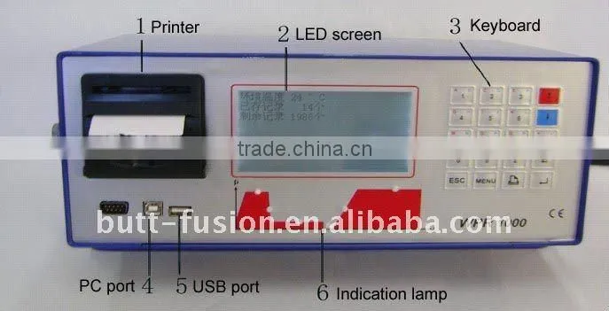 polyethylene pipe welding machine