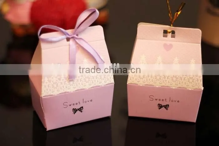 High Quality Chinese Factory Luxury Wedding Candy Box