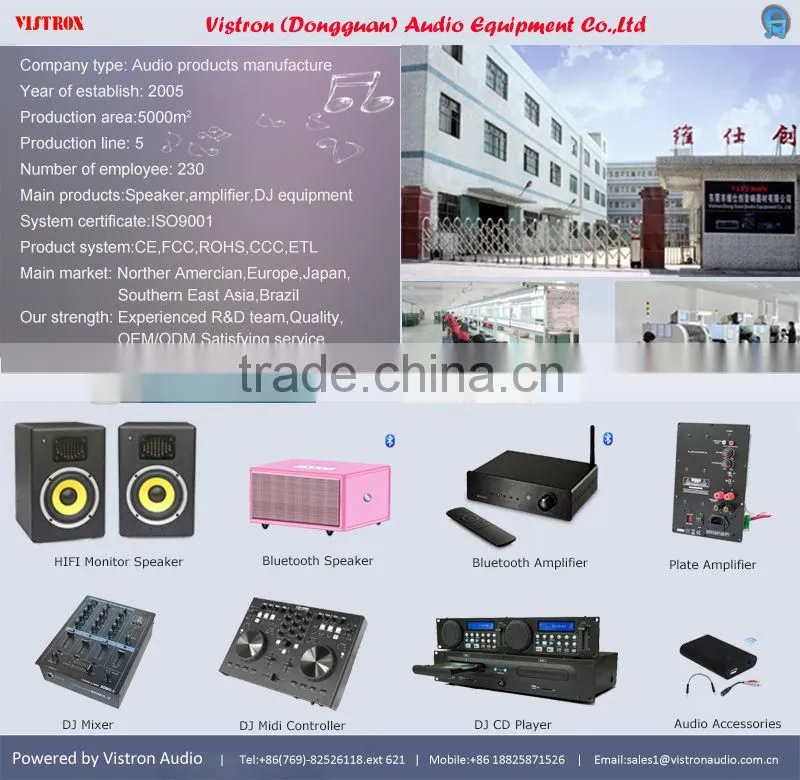 with remote control BTA-230 30w at 8 ohm mini hi-fi Bluetooth Amplifier
