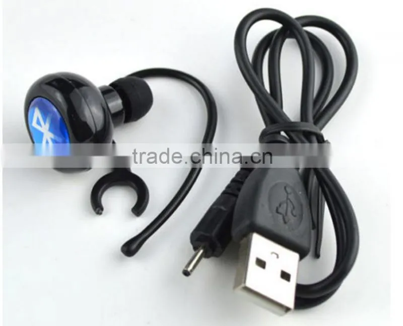 Mono Stereo Mini Wireless Bluetooth Headset Earphone Headphone Mic for Phone unidirectional headset mic