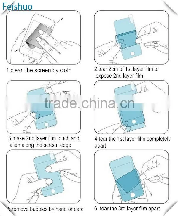 Good quality promotional oem universal screen protector