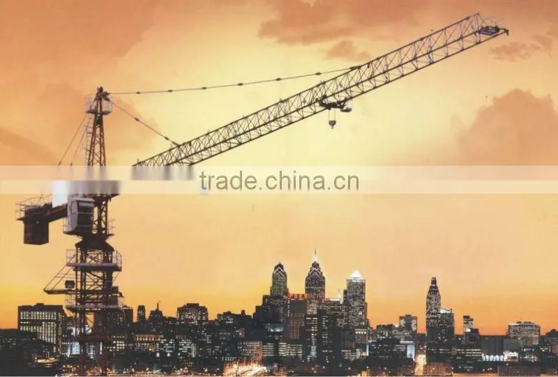 qtz tower crane/100 ton mobile crane/tower crane