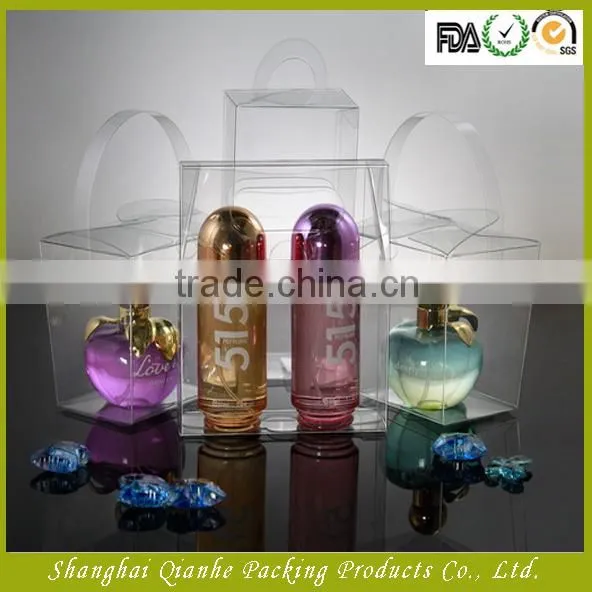 transparent plastic packaging pvc boxes