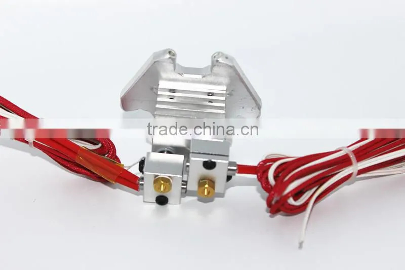 China Wholesale Delta Kossel 3D printer aluminum Cyclop effector + hot end assembly kit 1.75mm filament for kossel