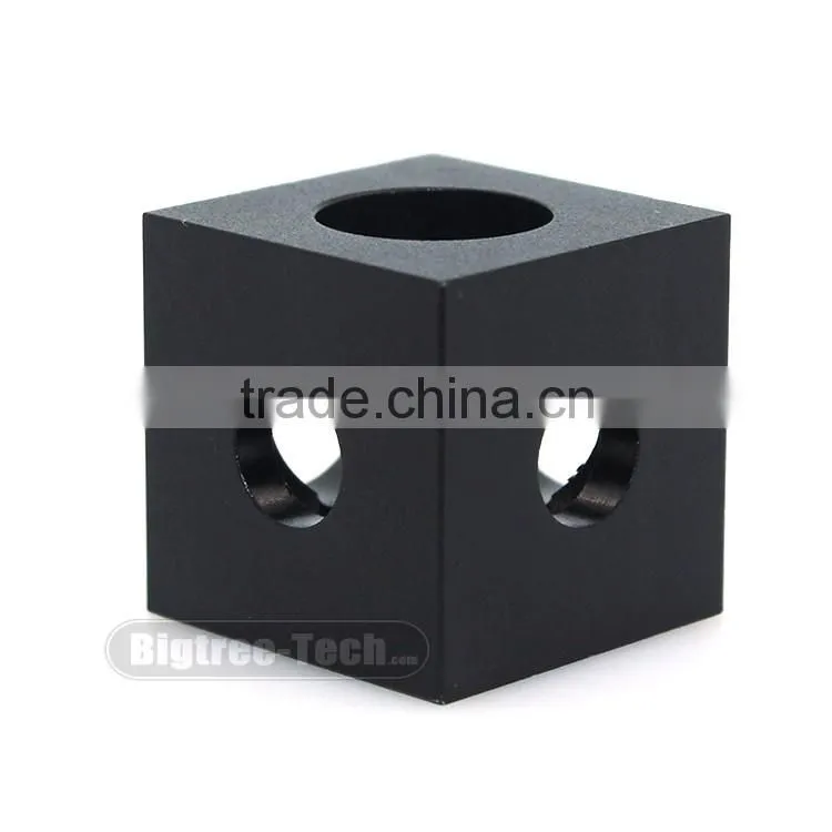For V-slot 3d printer CNC parts Cube Corner Connector For Openbuilds C-beam Aluminum Profile Extrusion 3D0277
